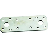 Крепежная пластина крепёжная 100*35*2.0 цинк (50)