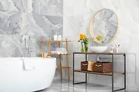 Керамогранит Global Tile Глиссандро/Glissando_GT белый 600х1200 полир. (GT1206014703PR)(1.44кв.м)