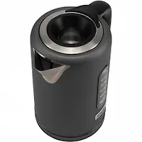 Электрочайник Polaris PWK 1729CA Water Way Pro, графитовый, 1,7 л, 1850–2200 Вт, нержавеющая сталь