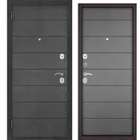MEDIUM PP (Антрацит букле, МДФ Бетон темный 6Е-135, МДФ Бетон серый 6Е-135) 2050х960 левая 69.9кг