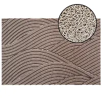 Коврик придверный ПВХ HOME MAT 50*80 см Лапша Дюна 1/10