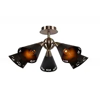 ESCADA Потолочный светильник Escada 595/5P E14*40W Brass/Black