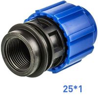 Муфта вн. резьба  25 x 1" (6127) TR-TB ПНД