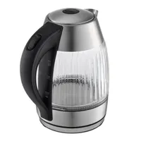 Чайник Centek CT-0011 стекло 1.8л, 2200Вт, LED индикатор, Защита от перегрева, Фильтр от накипи.