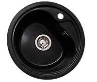 Мойка GranAlliance G-13 (d-440 мм) черная