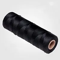 Нить крученая капр. 3-х пр. черная L=200m D=1,1mm уп.20 шт г.Рязань