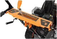 Снегоуборочник бенз. CARVER STG 7056EL (7.0HP, 56x54, 4F/2R, до12m, колеса 14", эл/старт, LED-фара)