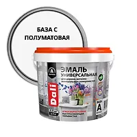 "DALI" Эмаль универсальная п/мат. База С, 0,9 кг (80234)