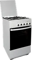 Газ. плита AK1411W "FLAMA" (г/эл)