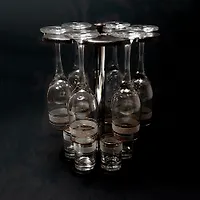 Мини-бар 12пр. арт.1502-ГЗ4К "Аскет" (6 бокалов+6 стаканов)