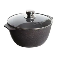 Кастрюля 6л АП "Premium" (violet).арт. 46904