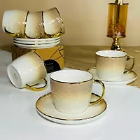 Чайный набор 12пр. 270мл TORONTO CREAM в под.уп.(х6)Фарфор арт.122-113