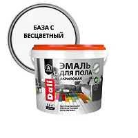 Эмаль для пола акриловая, база С, 0,9 кг "DALI" (65126)