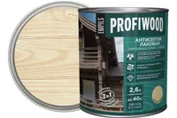 Антисептик лаковый атмосферостойкий алкидный PROFIWOOD бесцветный 2,4 кг