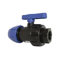 Кран шаровой ПНД разъем. (вн.рез) 20х1/2"