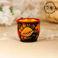 Солонка «Ягодка», 4?5 см, хохлома арт.4024868 г.Екатеринбург