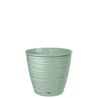 Горшок для цветов "Saffron" 1,5 л с поддоном (светло-зеленый) 6101