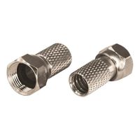 Разъем F RG-6 с резиновым уплотнителем
