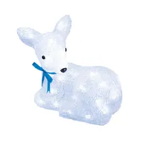 Фигура светодиодная «Лежащий оленёнок-1», ULD-M2926-040/STA WHITE IP20 LYING FAWN-1 11031