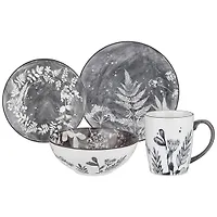 Набор обеденный lefard "Forest tale" grey 4 пер. 16 пр. 409-199