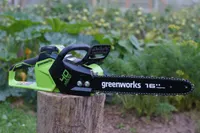 Цепная пила аккумуляторная Greenworks GD40CS18 40В (без АКБ и ЗУ)