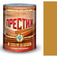 Эмаль для пола Б\СОХН. (Золотисто-коричн. 1,9 кг) "ПРЕСТИЖ"