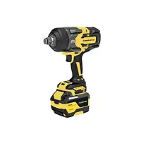 Гайковерт удар б/щ Hanskonner HCD201300BLC PLATINUM,18В,1BatterySystem, 1300Нм, 3/4",акк 6Ач+ЗУ