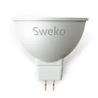 Светодиодная лампа SWEKO 42 серия 42LED-MR16-12W-230-6500K-GU5,3