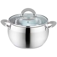 Кастрюля из нержавеющей стали серии "Мельба" 3.8 литра в цветной коробке MFK21178