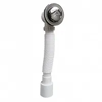 Сифон в душевой поддон с гофрой автоматический 8729 САНАКС