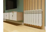 Радиатор алюминевый KONNER LUX 80/350, 10 секции