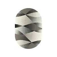 Ковер "PLATINUM" 2,0*4,0 овал t636 GRAY