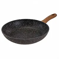 AK-0100A/24N Сковорода алюминиевая ALPENKOK с антиприг. покрыт. "MARBLE PREMIUM" индукция d=24см(6)
