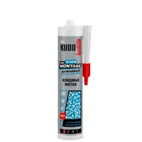 Клей KUDO HOME inv Montage для невидимого монтажа, на акриловой основе, прозр. 280 мл. KBK-320