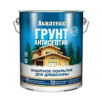 Акватекс-грунт - текстурное покрытие 2.7л (антисептик) (96006)