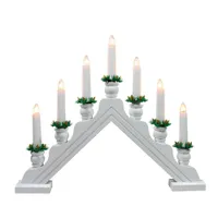 Фигура «Новогодняя горка», 39,5х30,5см. UDL-L7301-007/SWA/WW WHITE BRIDGE UL-00007389