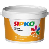 Краска  "ЯРКО" (фасадная ведро 14 кг)