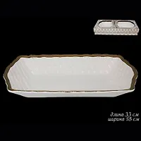 Прямоугольное блюдо 33см СТЁЖКА в под.уп. (х12)Керамика арт.110302