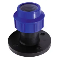 CN-TB ПНД Фланцевое соединение 75x2.1/2" с ответн. фланц. кольцом ст.3 (T-ПНД.Фл.0.75x212.CN)