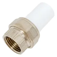 Муфта комбинированная разъемная Рвк ПП D20-1/2" внутренняя резьба