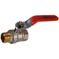 Кран шаров. TeRma RED 1/2" в/н ручка 31002 (144 шт.)