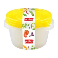 Комплект контейнеров "АРТ-ДЕКОР" 0,75л (3шт) арт.4311541 Бытпласт
