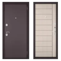 MEDIUM MP (Шоколад букле, МДФ Бьянко ларче 6Е-136) 2050х860 правая