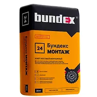Клей для ПГП,ГКЛ "Бундекс Монтаж" 20кг ЗИМА