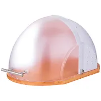 Хлебница agness деревянная с пластиковой крышкой 36*26*20 см 938-074