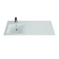 Раковина Cosmos 1200*480 LH с комплектом кронштейнов
