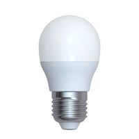 Лампа светодиодная LED-G45-6W/4000K/E27/FR/RA95 PLK01WH Форма «шар», матовая. Белый свет(4000K) 6533