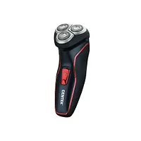 Бритва Centek CT-2171 (черн) ротор 3D, Влажное бритьё,3 плав.головки, триммер