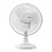Вентилятор настольный Centek CT-5006 (белый) 25Вт, решетка-сетка 27см, лопасти 23 см, 2 скорости