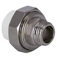 Муфта Tebo комбинированная разъемная наружняя резьба 20x1/2" евроконус (120 шт.)